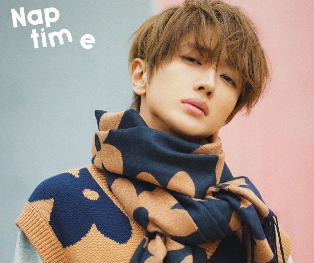 Nissy 西島隆弘　ナップタイム　naptime. ニットベスト　花柄