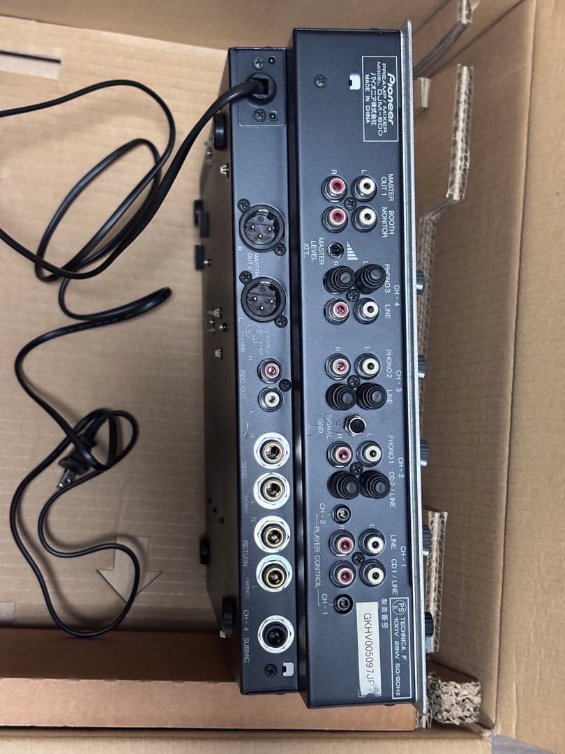 Pioneer DJM-600 DJミキサー 本体