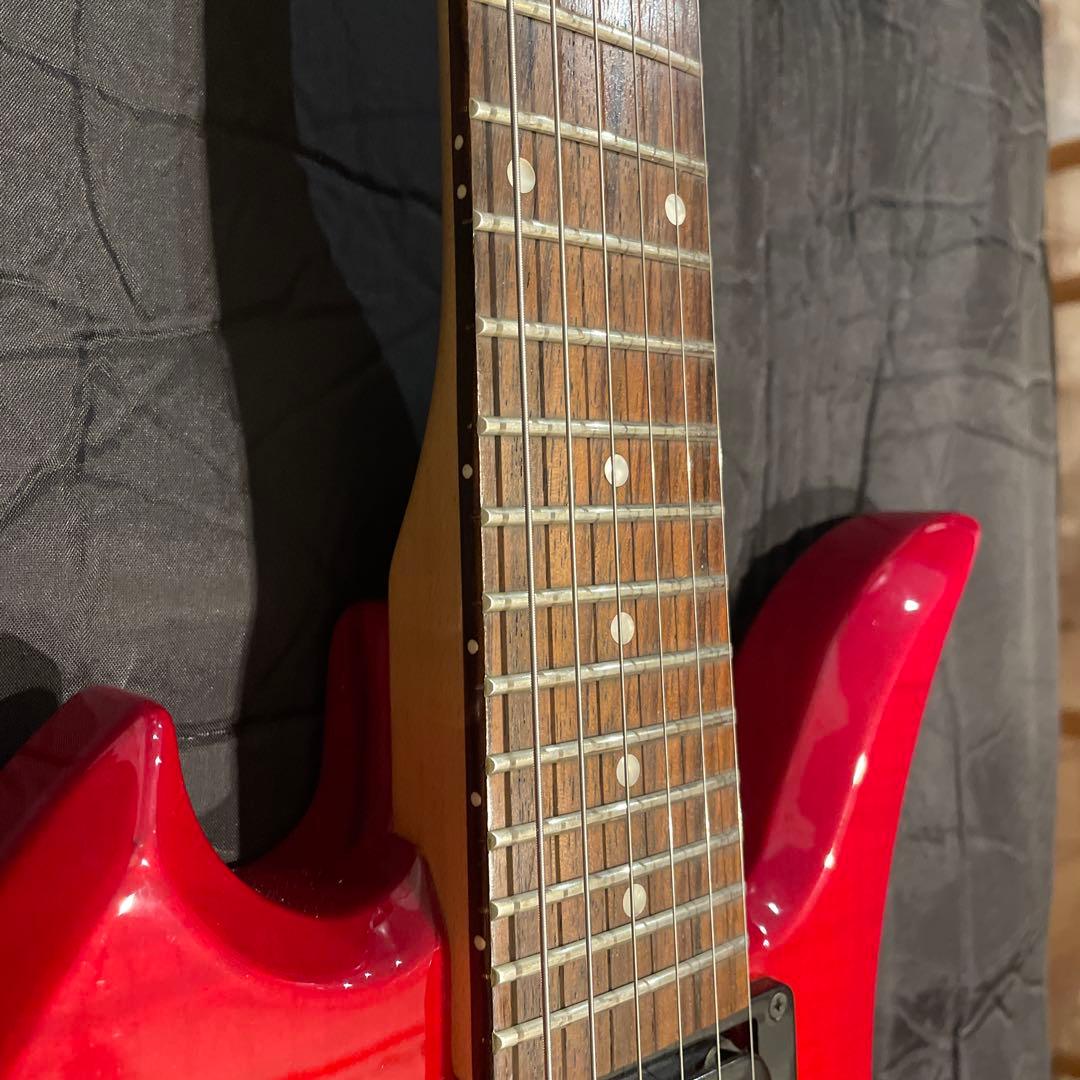 限定100本希少　hideモデルギター　ミニギターMG-Jr チェリー