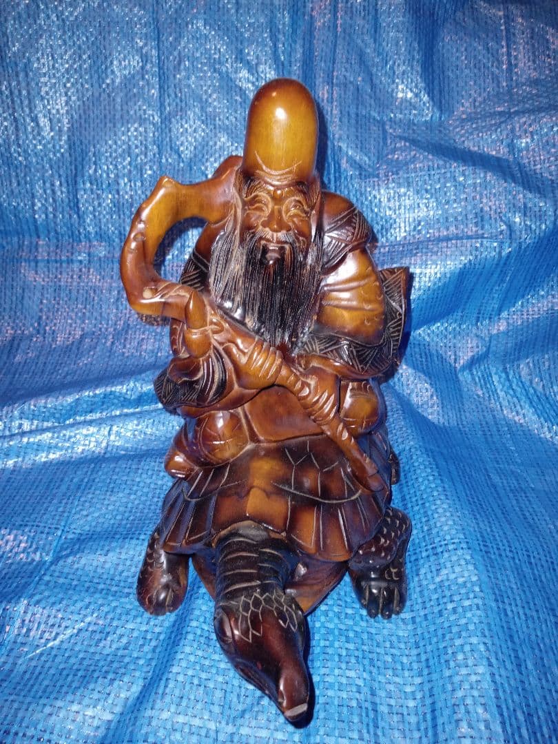 木彫りの福禄寿