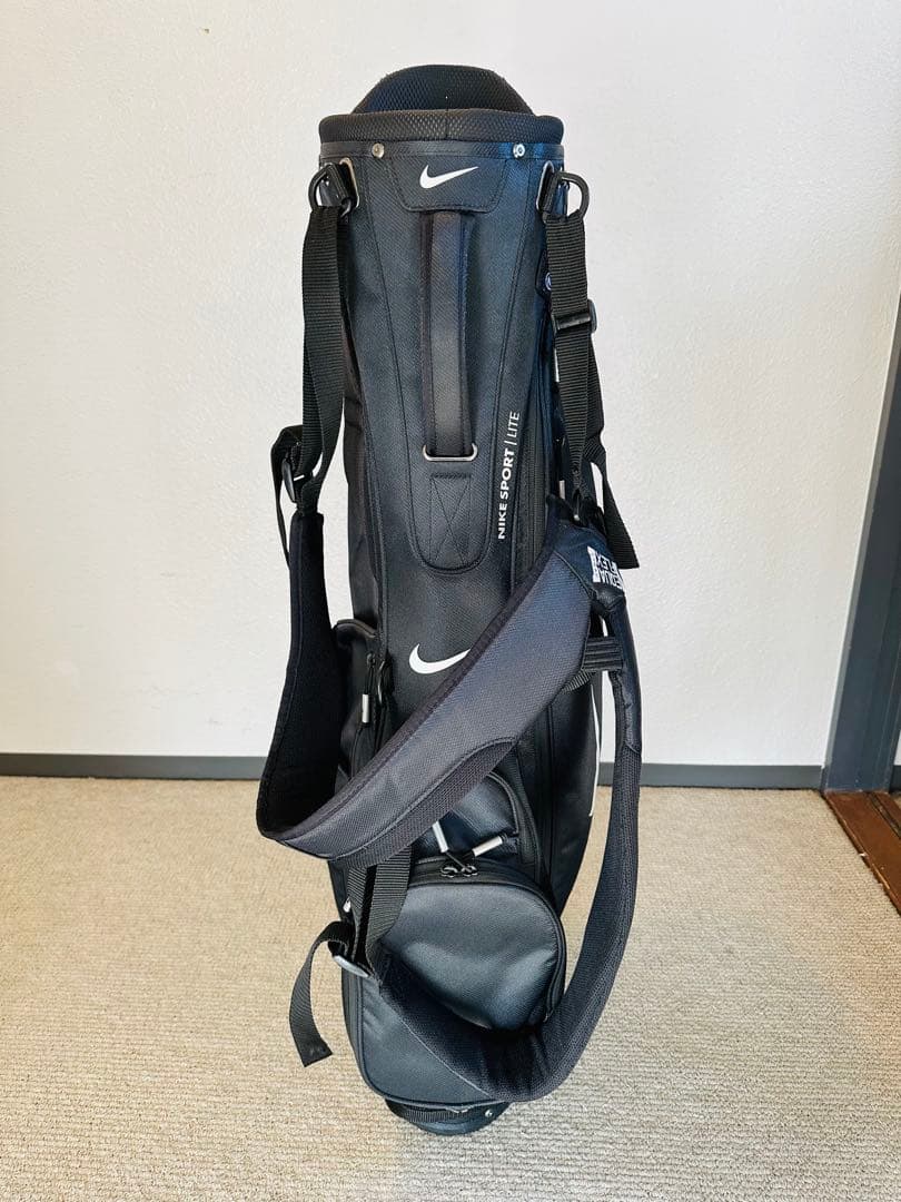 美品　ナイキ NIKE スポーツライト スタンドゴルフバッグ フードカバーセット