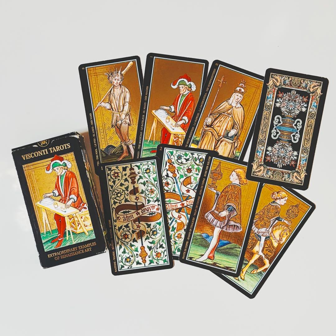 【美品2個セット】Visconti Tarots 現行＋絶版