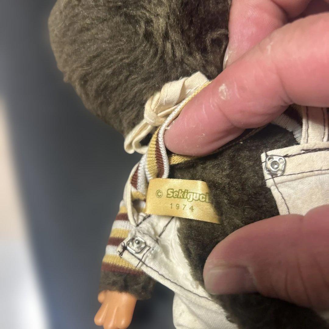 激レア‼️セキグチ‼️ 1974年初代モンチッチ‼️