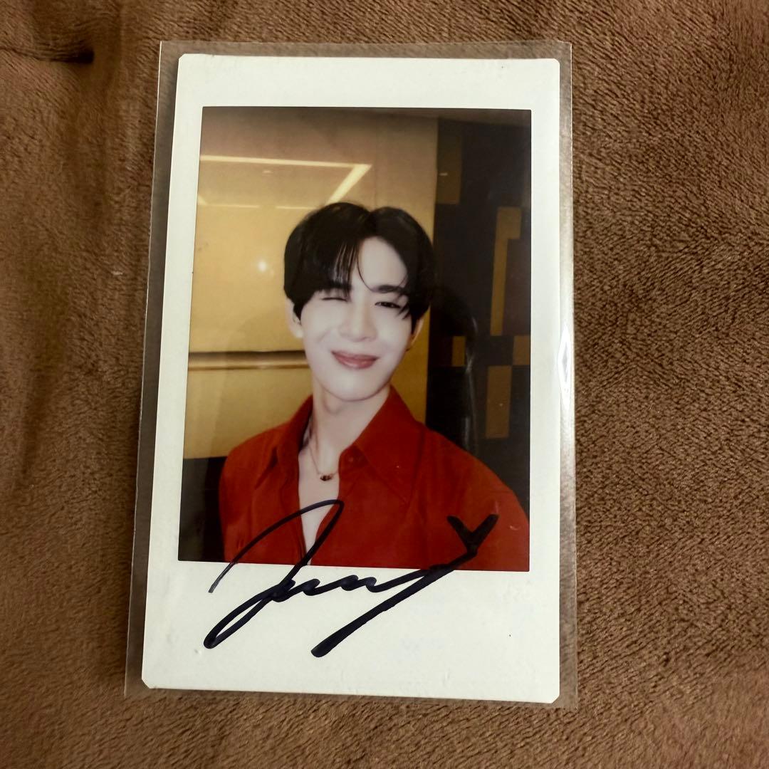 James 直筆 サイン入り ポラロイド