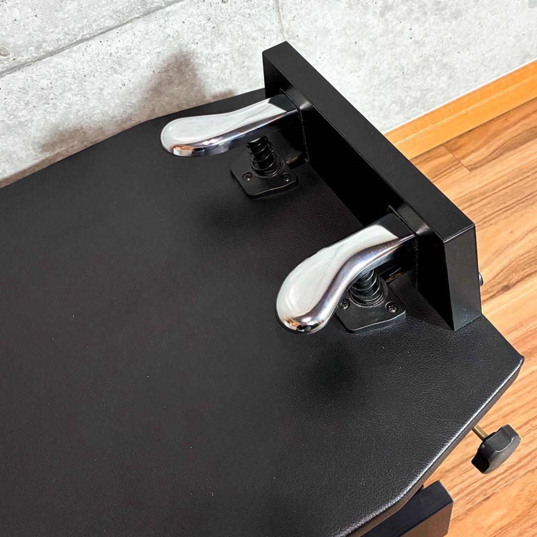 PEACOCK ピーコック ピアノ補助ペダル ブラック 補助台