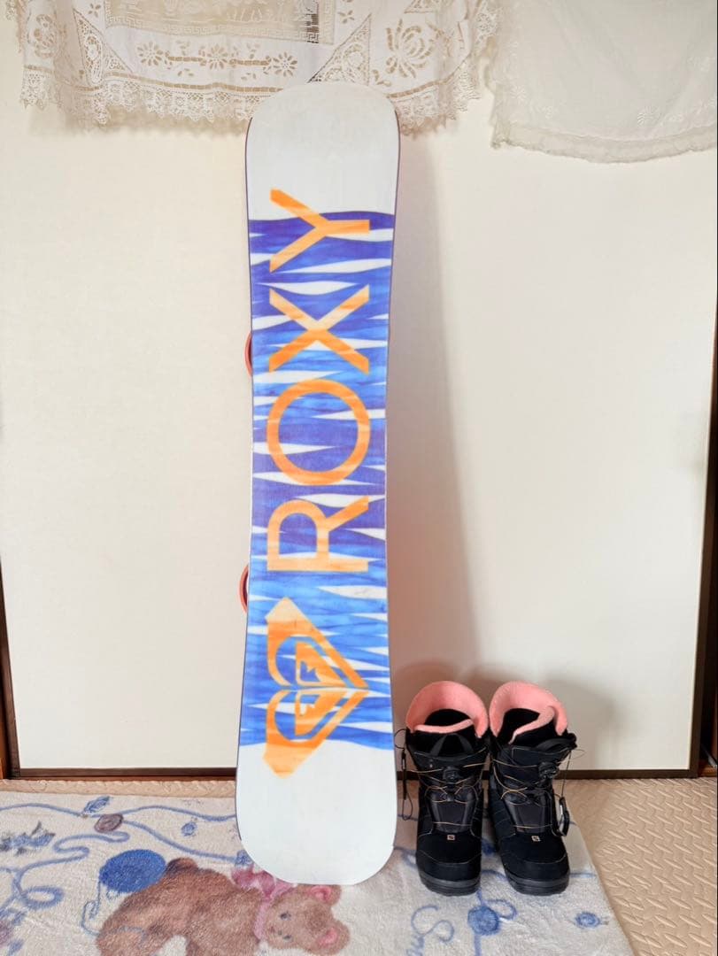 ROXY スノボセットレディース　146/24.5 ROXY×SALOMON