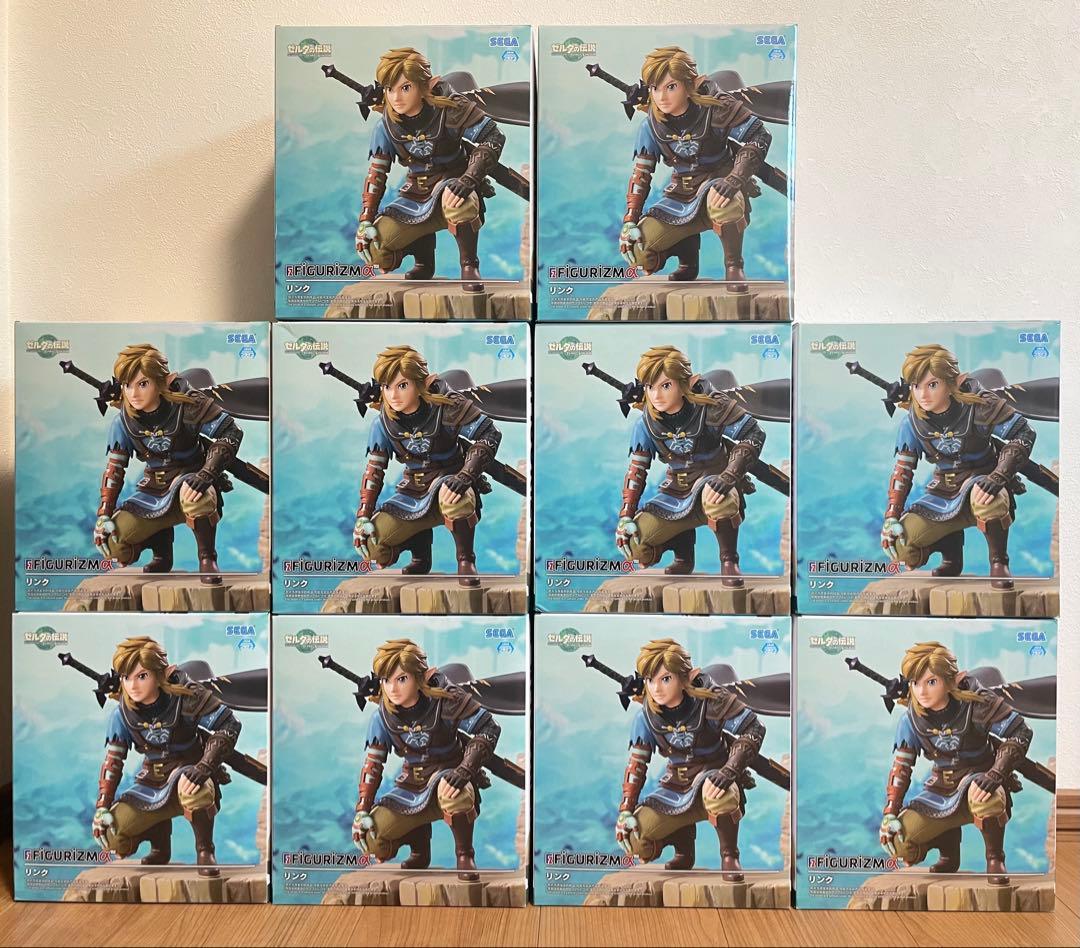 ゼルダの伝説　リンク　FiGRIZMα 10個セット
