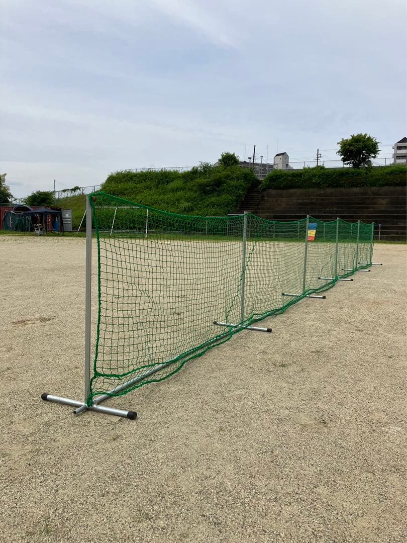 テクノ　ネット 品番1-44-110 高さ1m 長さ10m✖︎5  所々サビ有り