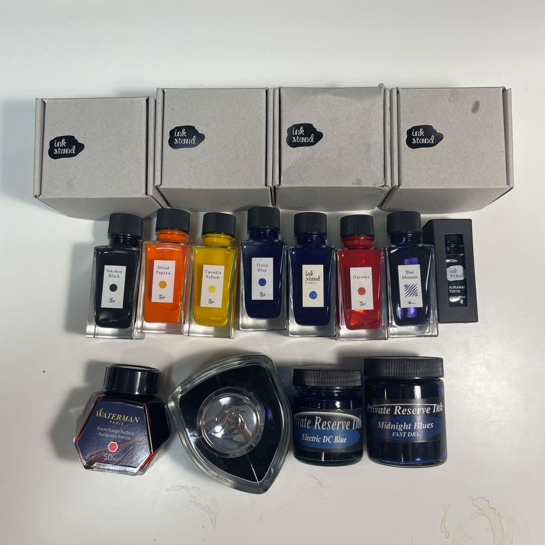 万年筆 インク 91本 セット売り ペリカン モンブラン 他 新品 貴重品あり