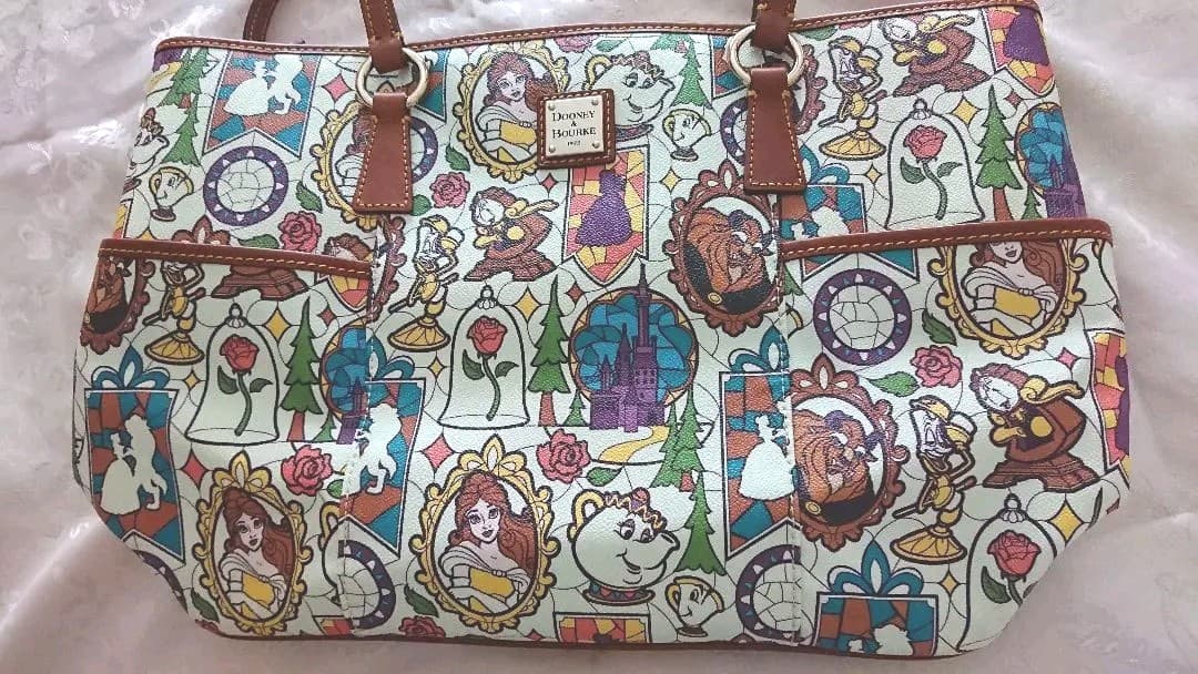 レア★Dooney&Bourke美女と野獣 ショルダーバッグ