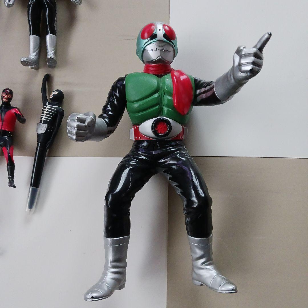 仮面ライダーV3超合金　ショッカージャンボソフビフィギア　フィギア　まとめ売り