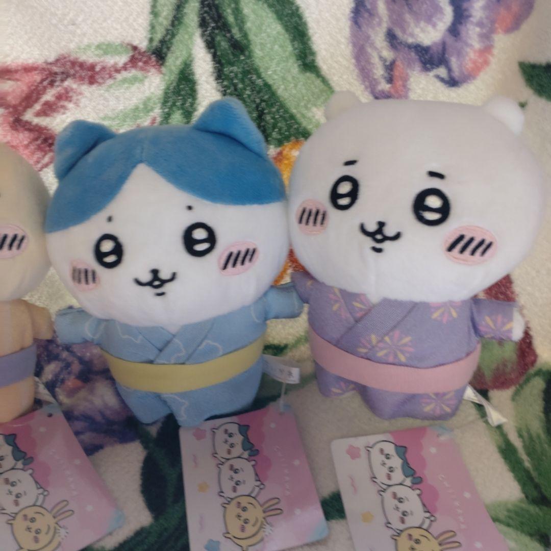 ちいかわ　ぴっち出品　浴衣ぬいぐるみ　うさぎさん