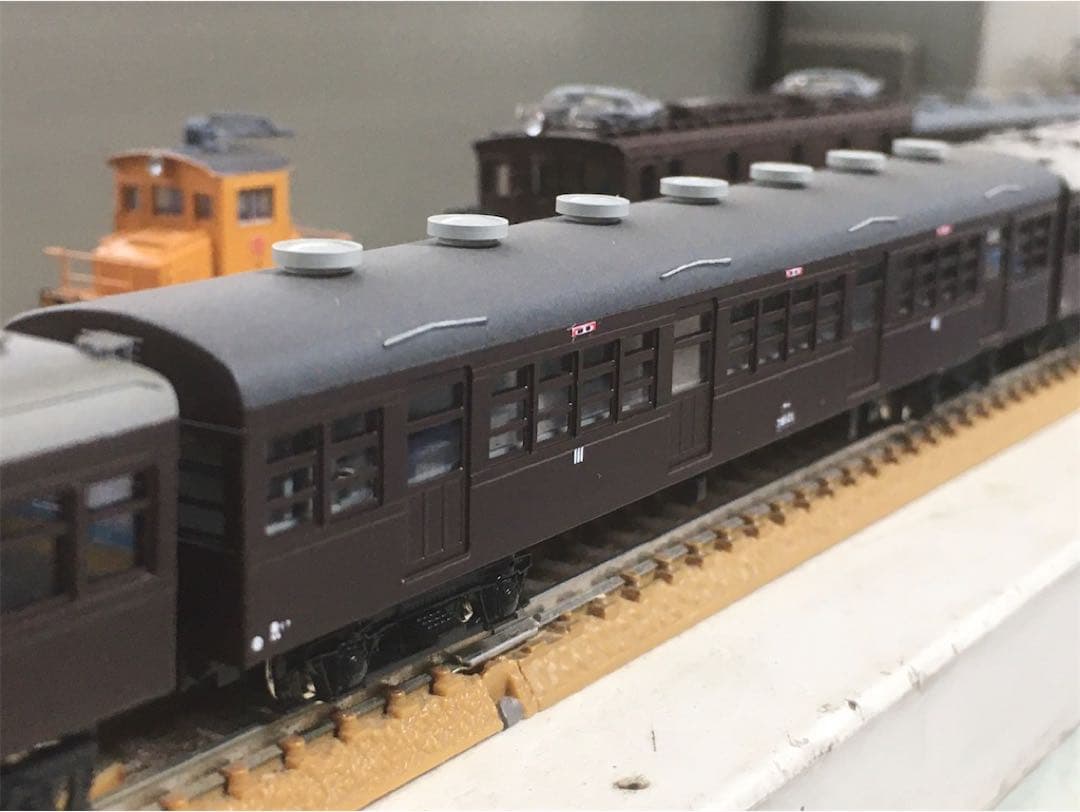 Nゲージ 国鉄サハ78原型 イエロートレイン真鍮キット組立品 旧型国電 モハ63