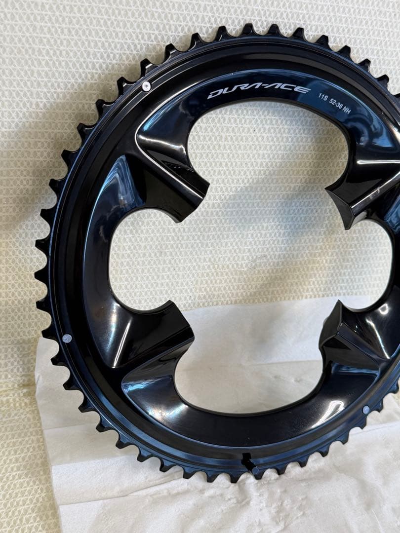 新型FC-09 DURA-ACE 52t 11Sのアウターチェーンリング