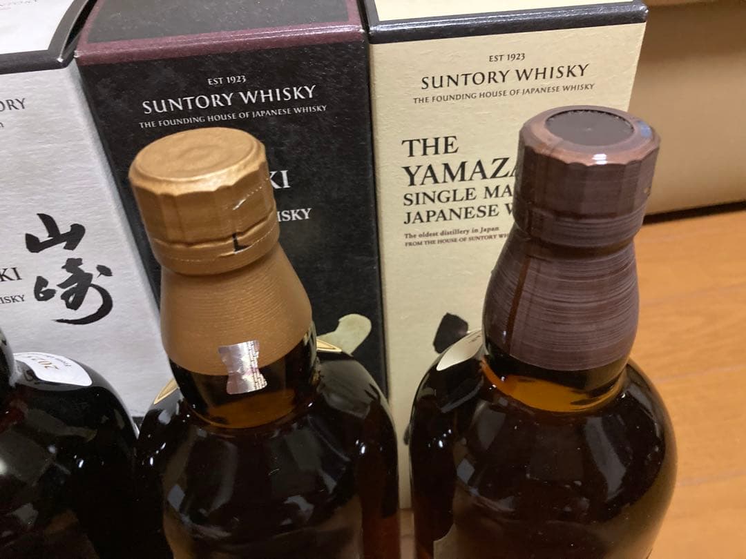 サントリーウイスキー山崎・6本セット