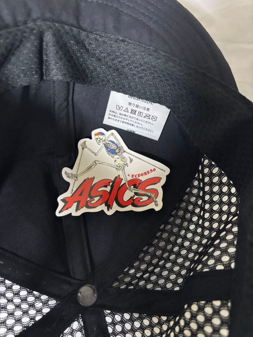 エルドレッソ アシックス コラボ ランニングキャップ