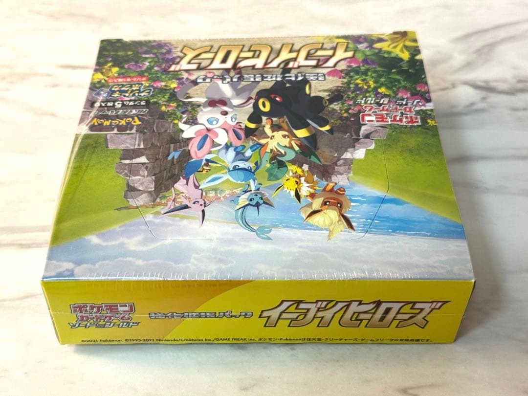 【新品未開封】イーブイヒーローズ1BOX シュリンク有