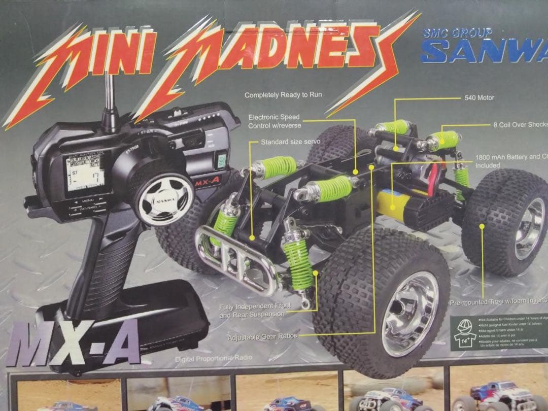 ラジコン　フルセット　ビッグタイヤSANWA