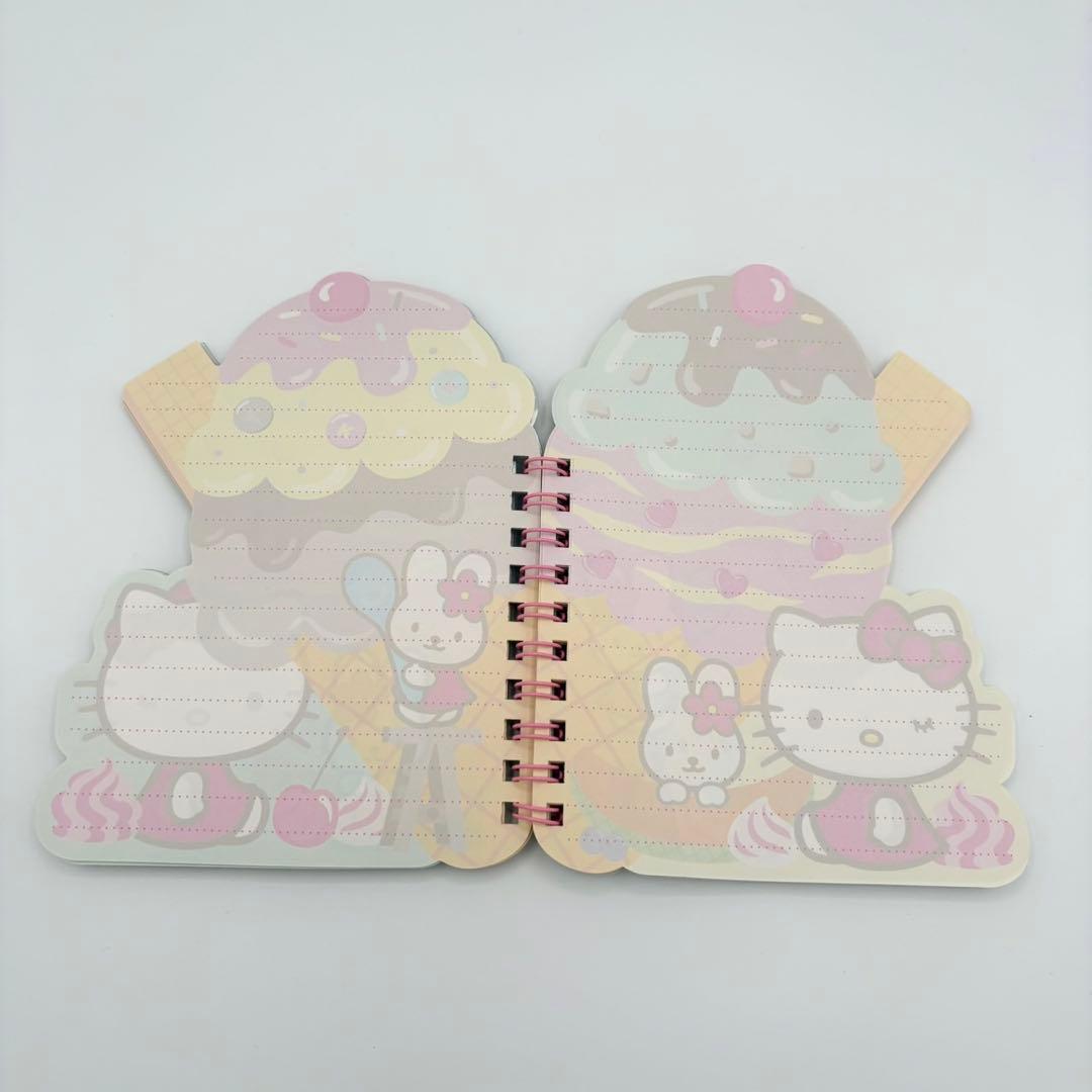 激レア　ハローキティ　メモ帳　ノート　プリンアラモード　アイス型　まとめ売り