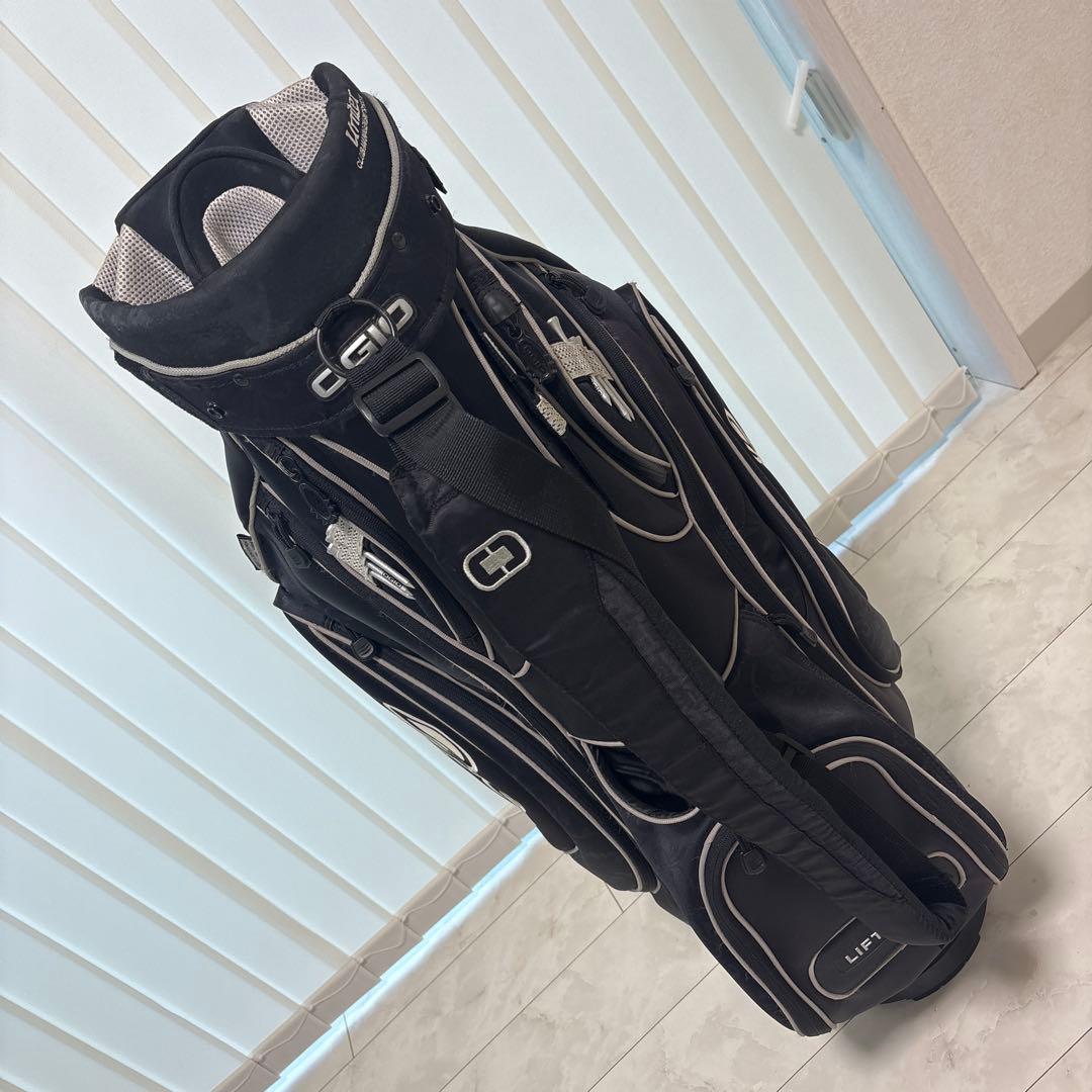 美品 Ogio オジオ ブラック キャディバッグ 14分割ユニバーサル