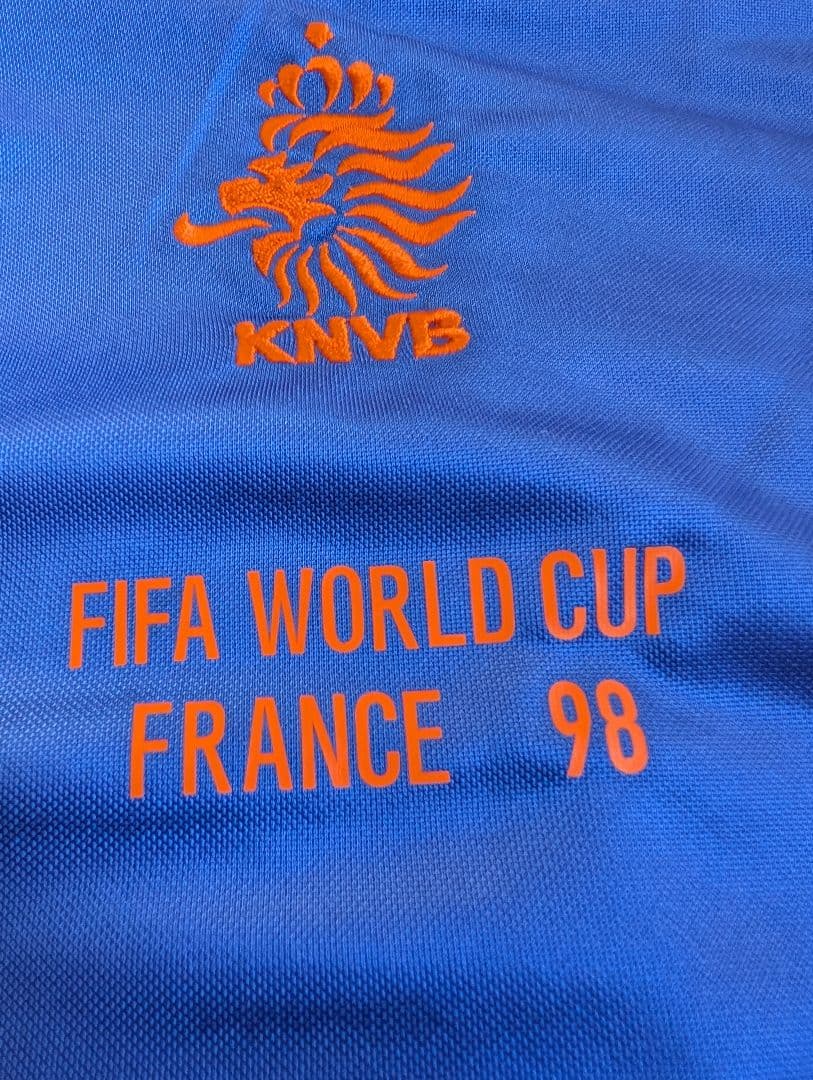 【新品タグ付き】オランダ代表/ベルカンプ/A/98年W杯モデル