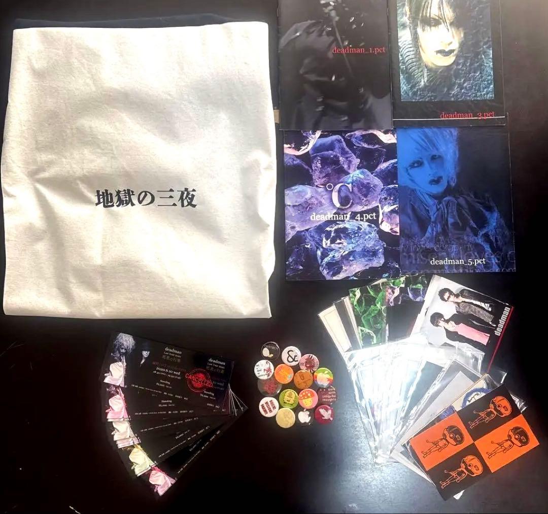 deadman ポストカード　ステッカー　フォト　眞呼　aie