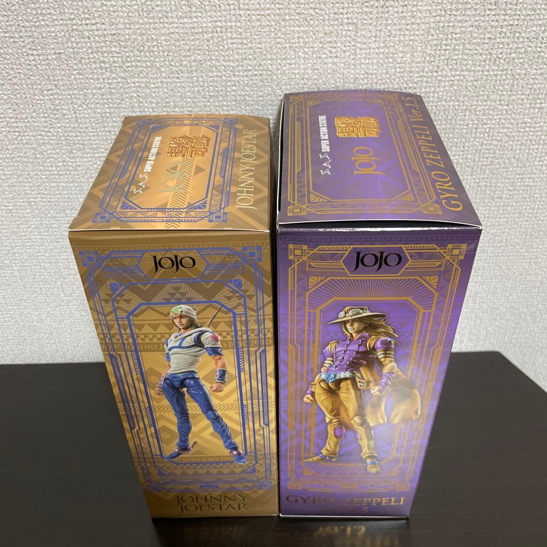超像可動 ジョジョの奇妙な冒険 第7部ジョニィ・ジョースター ジャイロ・ツェペリ
