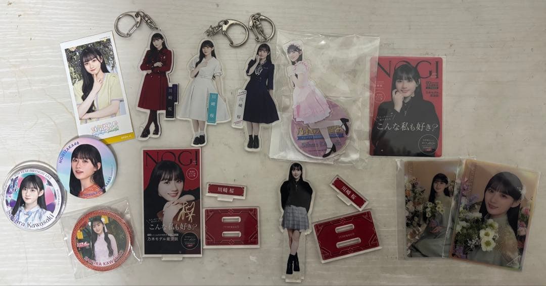 川﨑桜　生写真　アクキー　まとめ売り