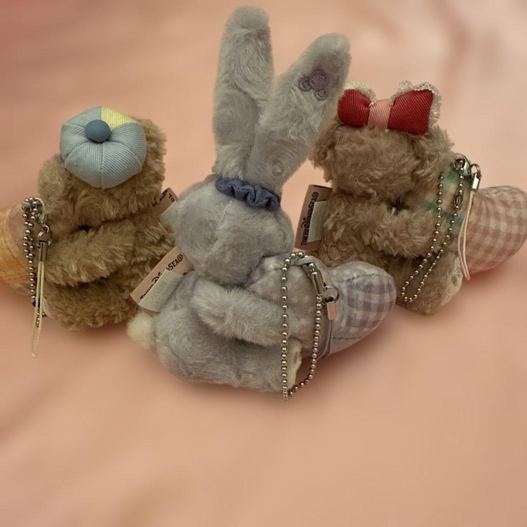 ダッフィー シェリーメイ ステラルー 抱き枕 ぬいぐるみ型ストラップ