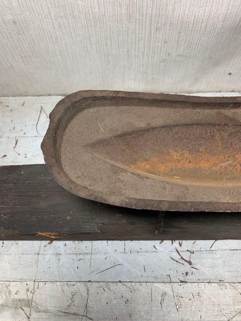 古道具　薬研　薬卸　江戸時代？　好々斎　シャビー　粉挽き