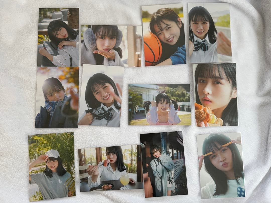 日向坂46 上村ひなの 写真集 そのままで 書店特典 ポストカード 12種コンプ
