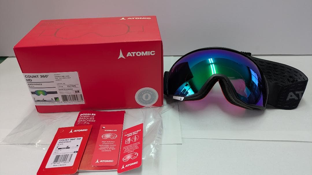 ATOMIC COUNT 360° ゴーグル