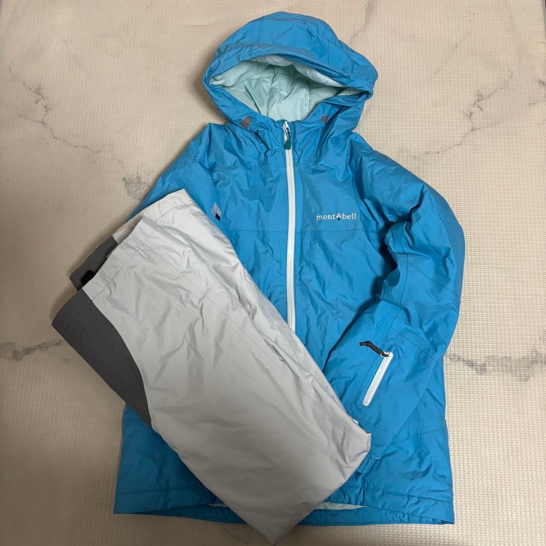 montbell 子ども用スキーウェアセット　150