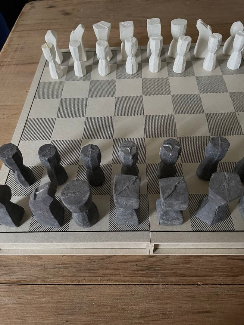 希少 吉田次朗 陶器チェスセット
