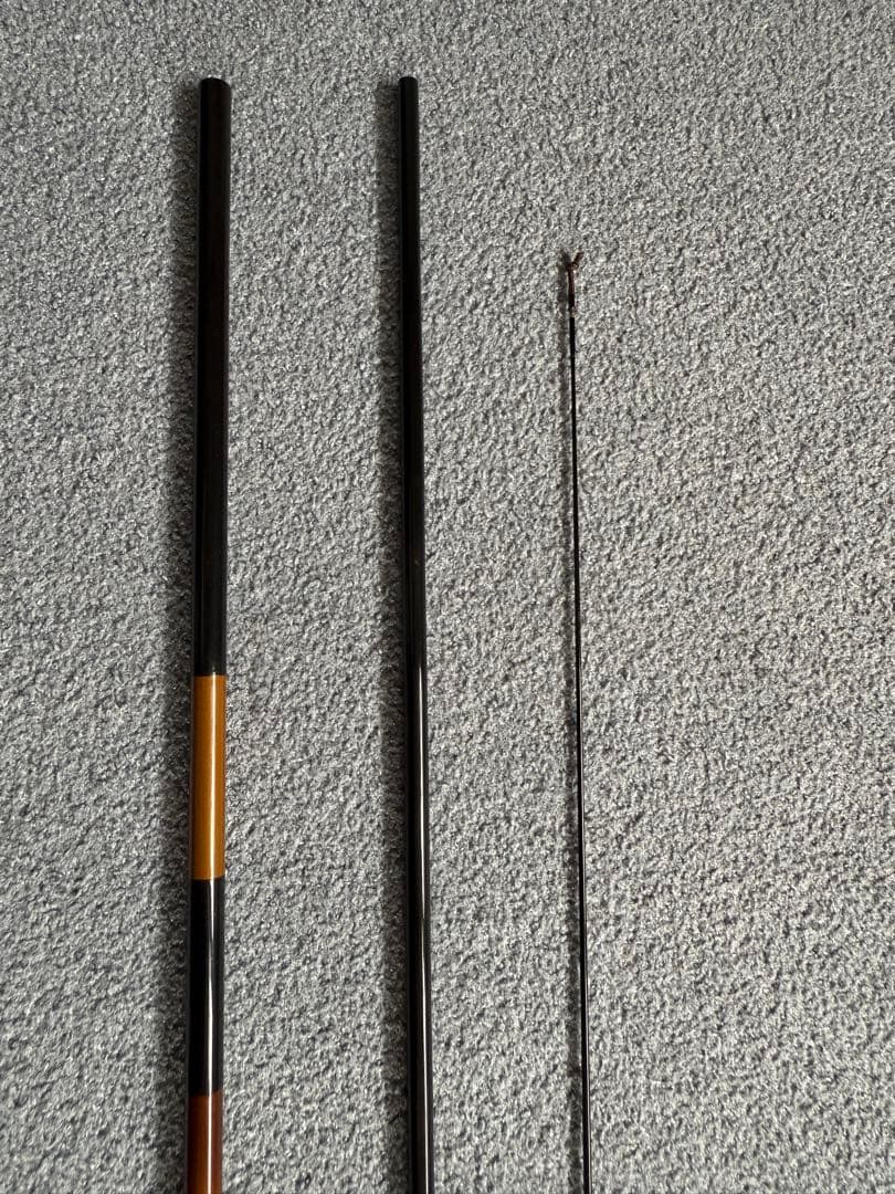カーボン製 ヘラブナ竿 朱紋峰　嵐馬　九 ＋おまけ付き