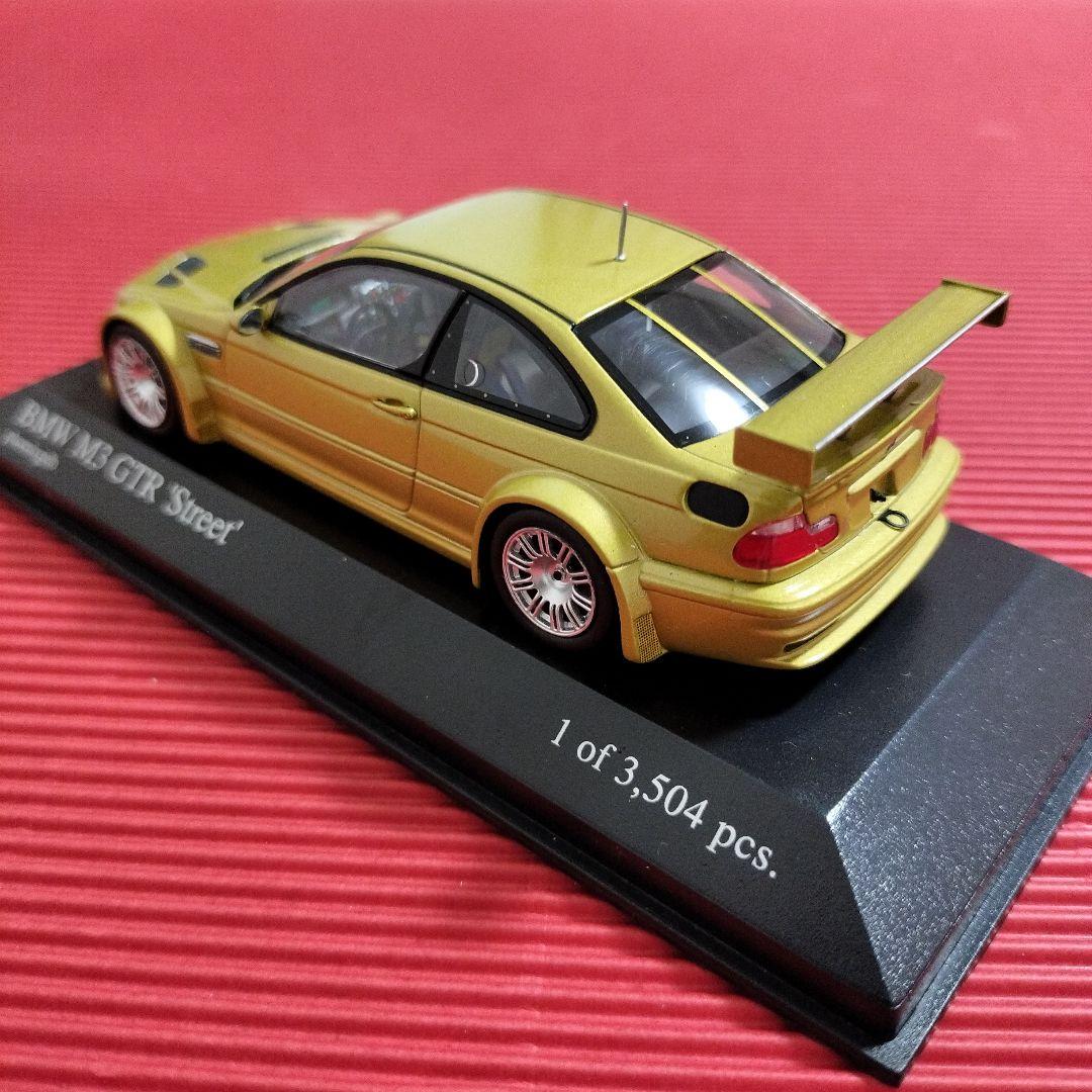 ミニチャンプス 1/43『 M3 GTR 'Street'』未開封品