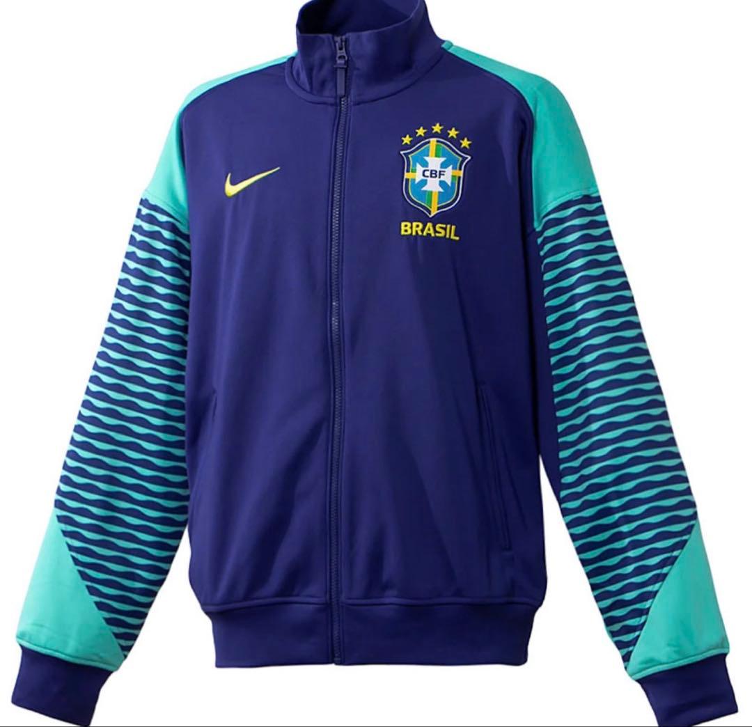 サッカーブラジル代表 CBF ナイキ アンセムジャケット 高橋海斗 着用