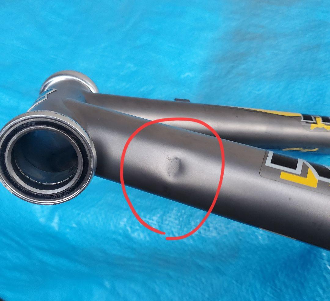 MORATI マウンテンバイクチタンフレーム26インチ用　中古品