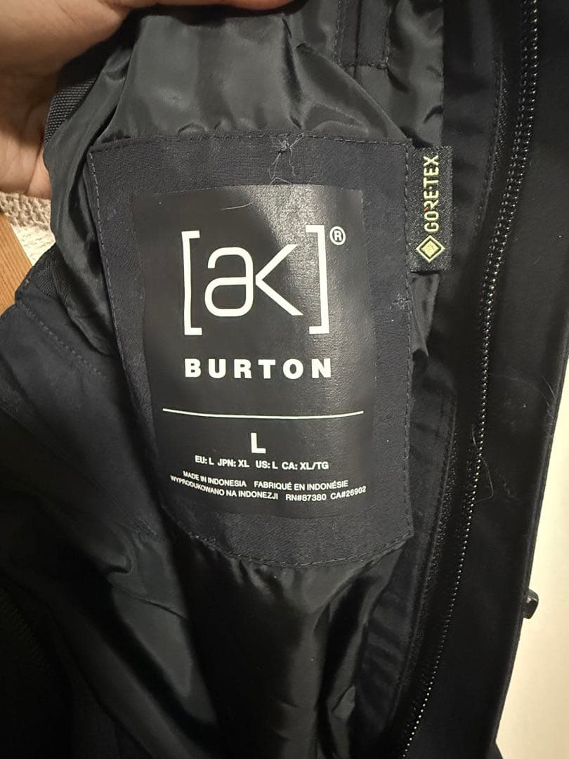 BURTON [ak] GORETEX ビブパンツ レディース L（JP:XL）