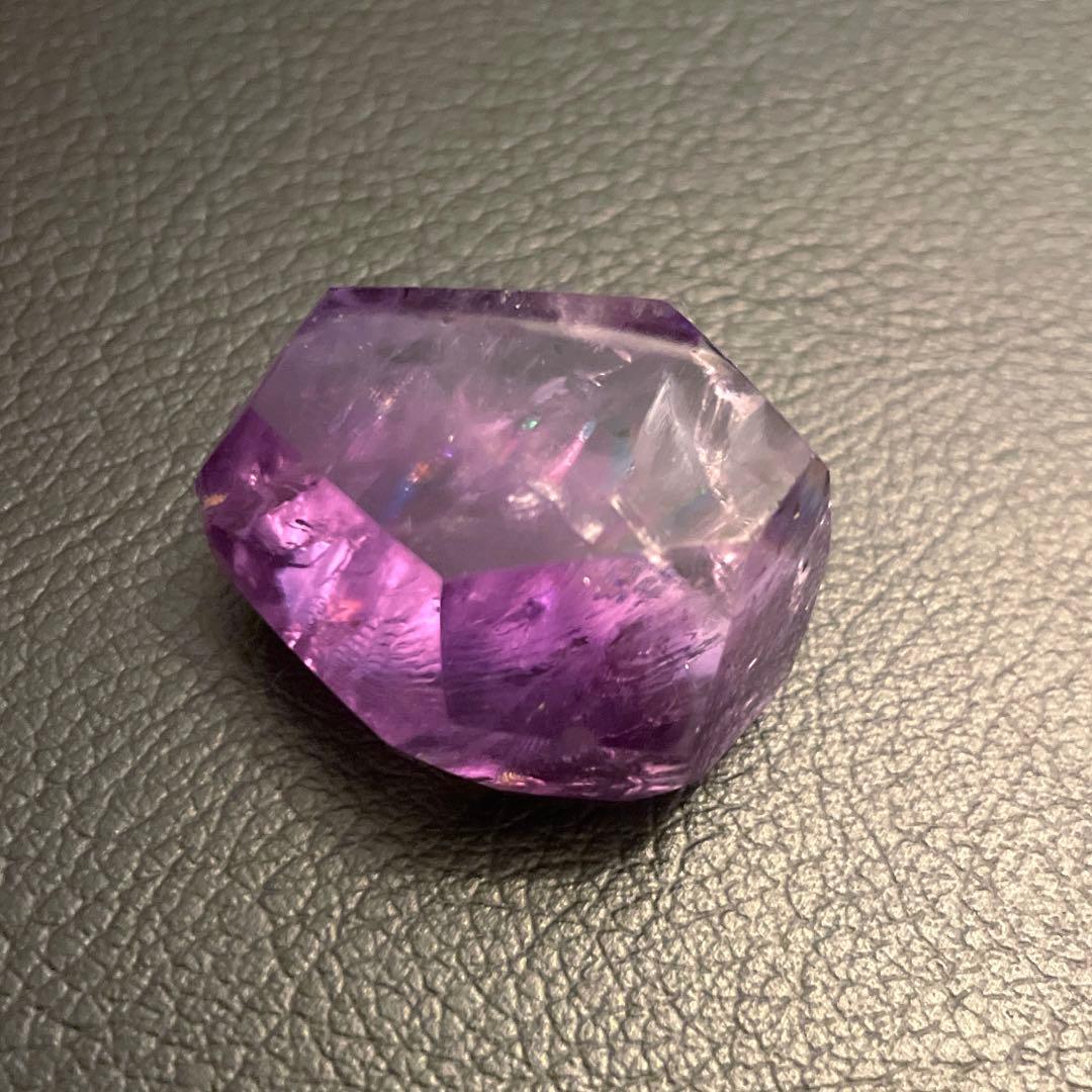 アメシスト　虹　ファントム　ロマネサイト　フリーフォーム　3.4㎝　高品質