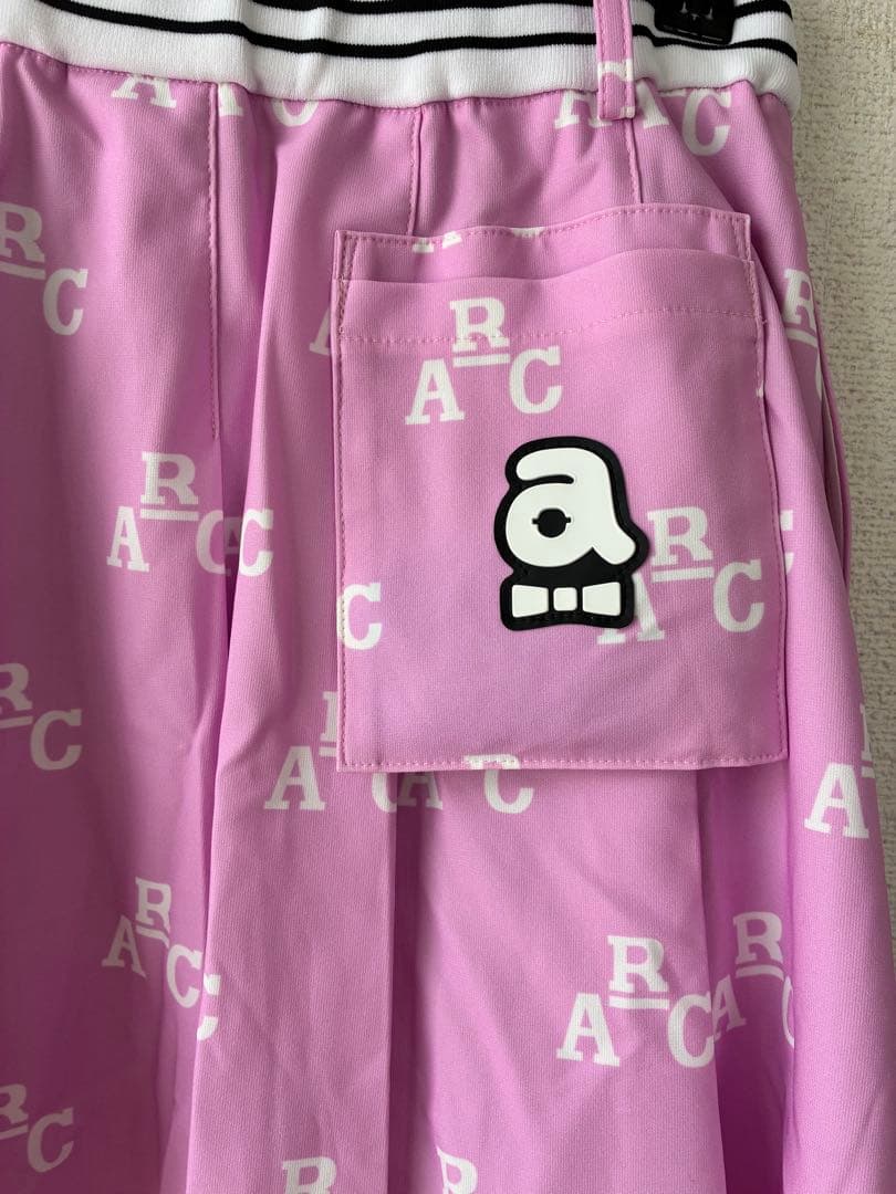 アルチビオ　モノグラム柄プリーツスカート ピンク 36 2024年春夏