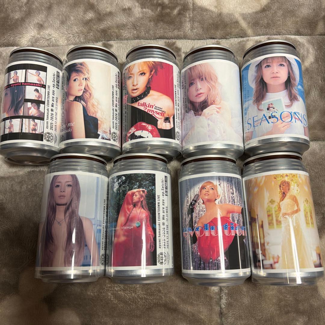 ayu-mi-x 2025-2026カウントダウンライブ 缶 9個セット