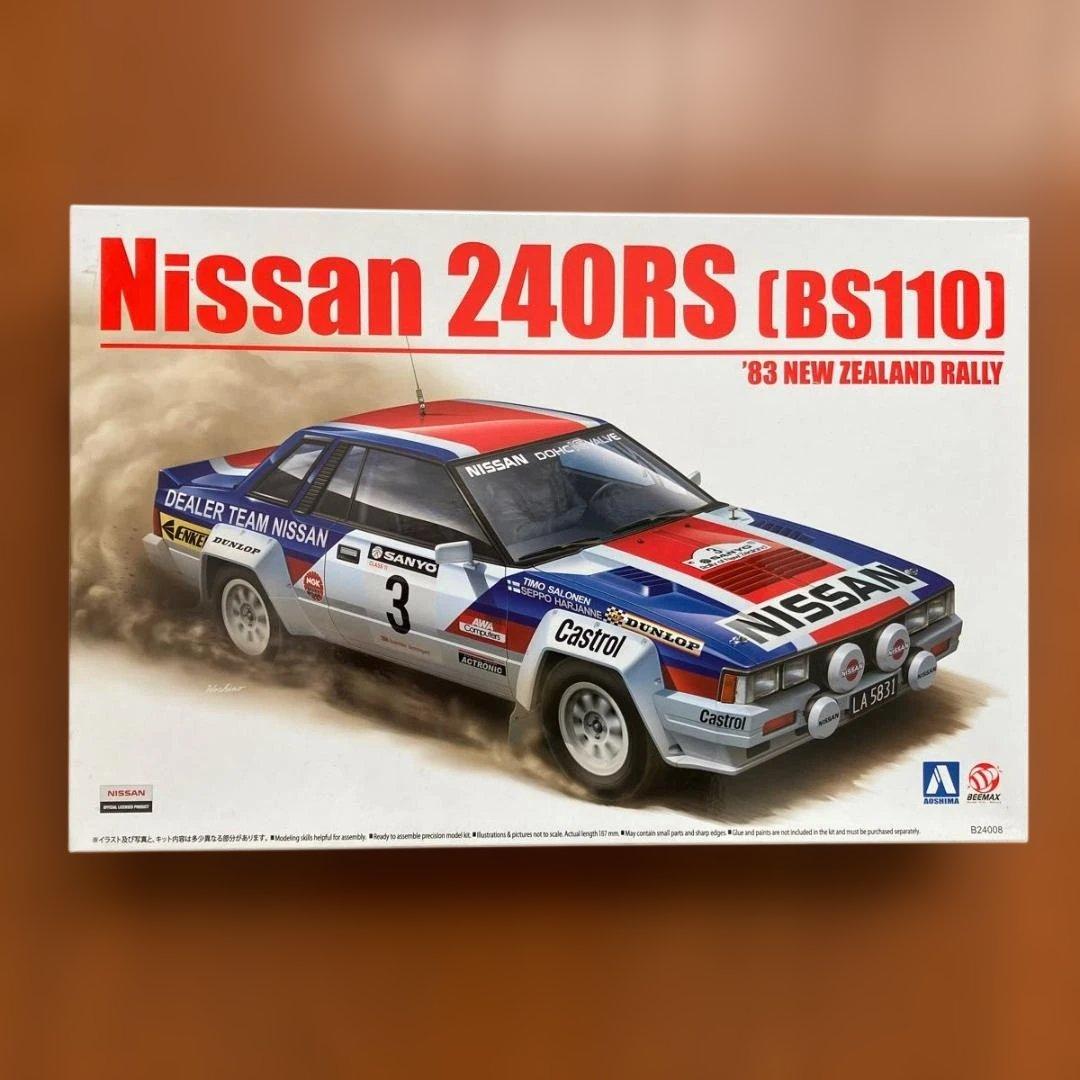 ハセガワ 1/24 ニッサン 240RS (BS110) '83 NZラリー