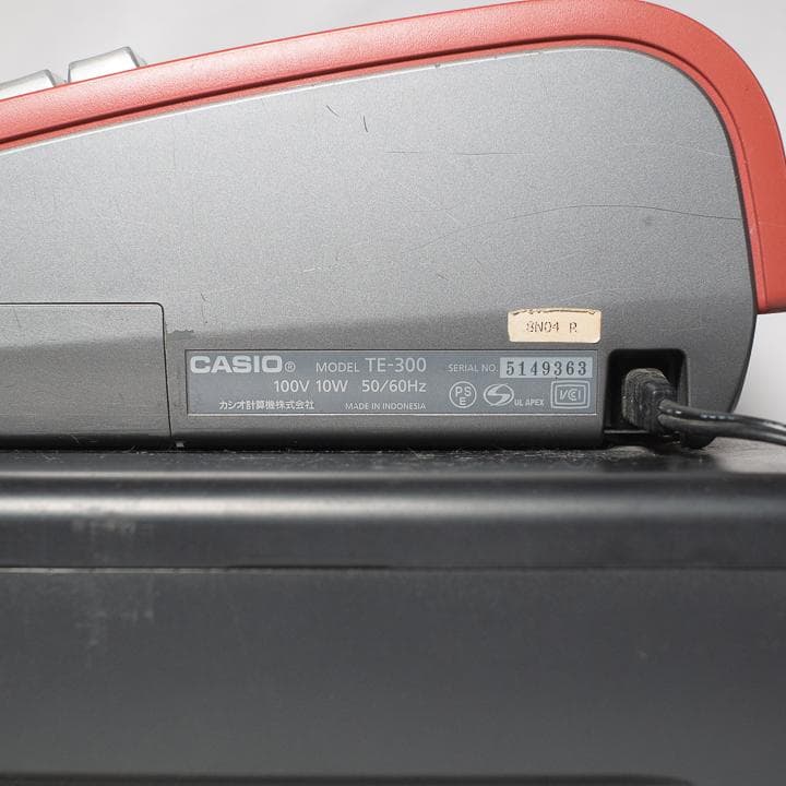 カシオ CASIO 電子レジスター TE-300 2008年製
