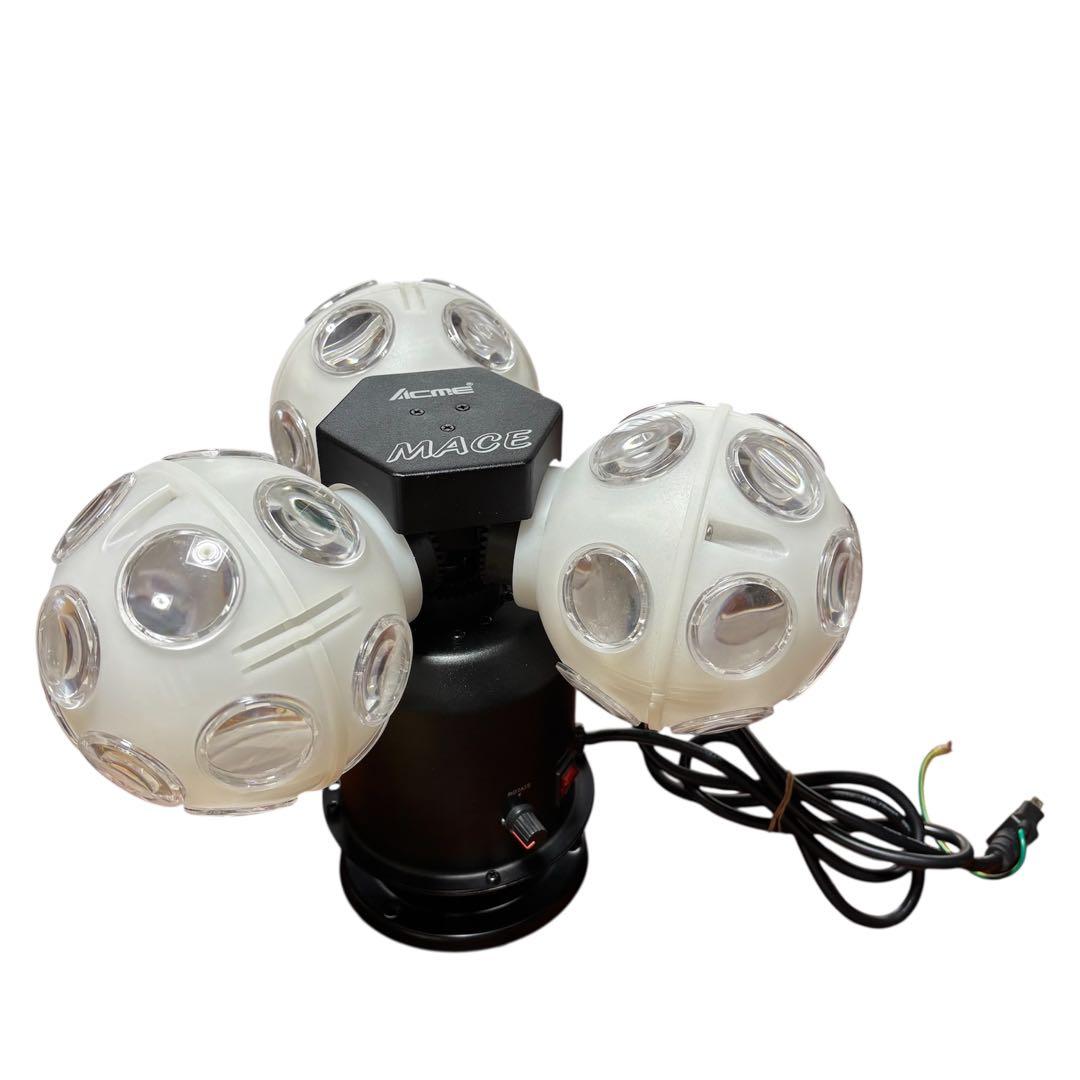 【美品】ACME MACE LED-2573 ディスコボール　ミラーボール