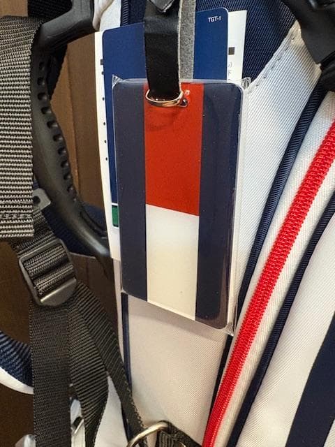 トミーヒルフィガー ユースフィル キャディバッグ トリコロール 新品