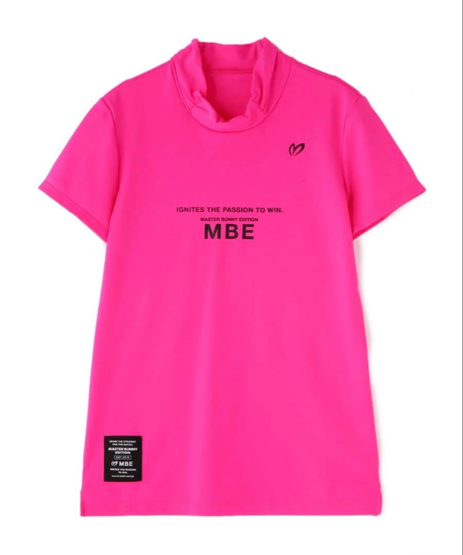 マスターバニーエディショントリコット半袖ハイネックカットソー新品ピンクSサイズ0