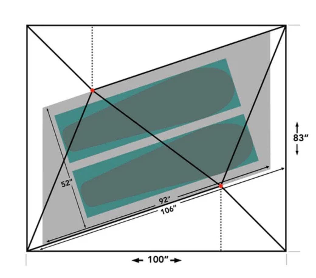 Durston / X-Mid 2（二人用ゆったり）山岳ULテント