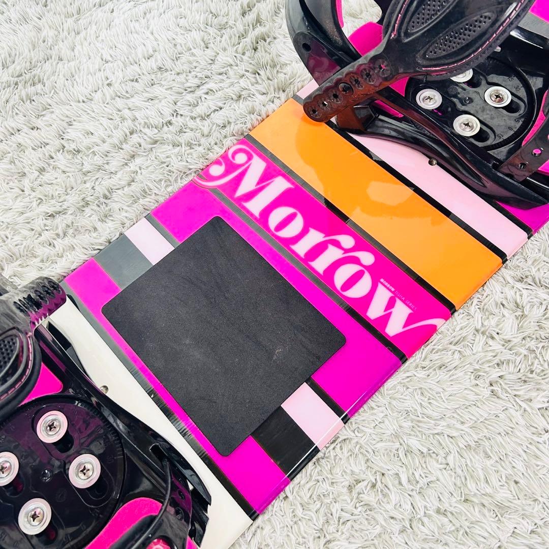 【初心者おすすめ】Morrow レディース スノーボード セット 140cm