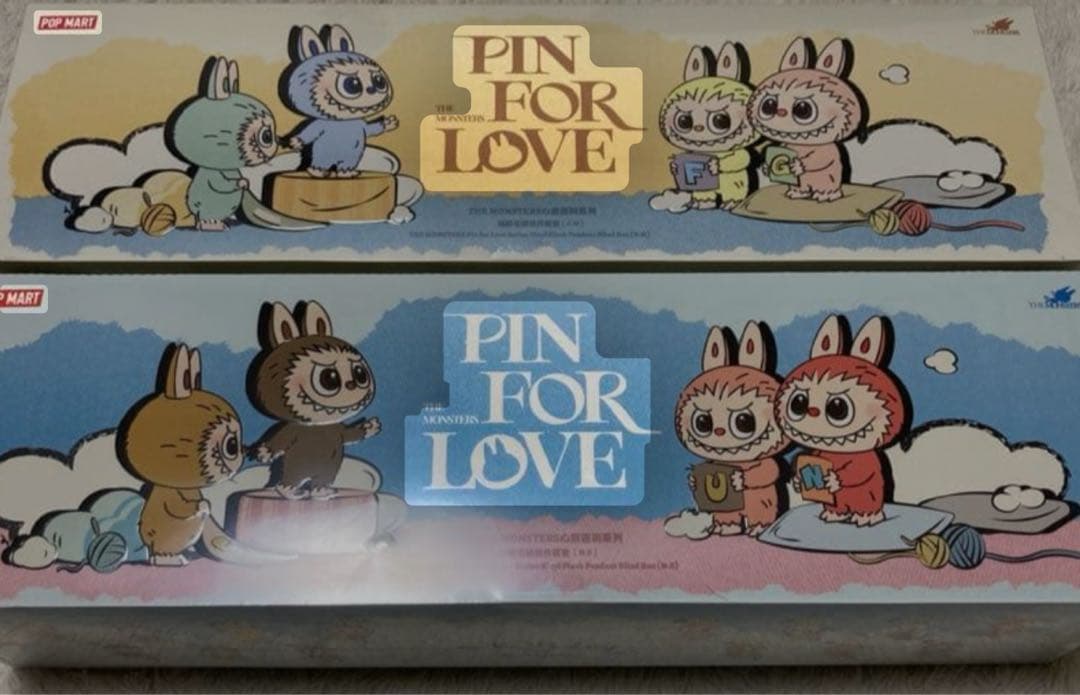 ラブブ　THE MONSTER PIN FOR LOVE アソートBOXセット